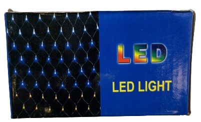 רשת תאורת לד צבעונית RGB