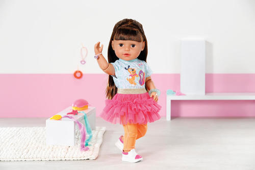 בובת Baby Born אחותי הגדולה ברונטית עם אביזרים