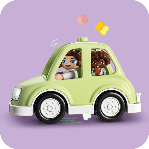 לגו דופלו 10986 בית על גלגלים עם דמויות