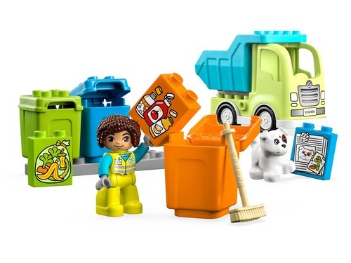 LEGO DUPLO משאית מיחזור 10987 משחק חינוכי