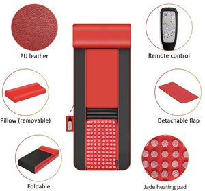 מזרן עיסוי שיאצו עם כרית חימום MC-3101 מבית Medics Care  מדיקסקייר - MEDICS CARE 