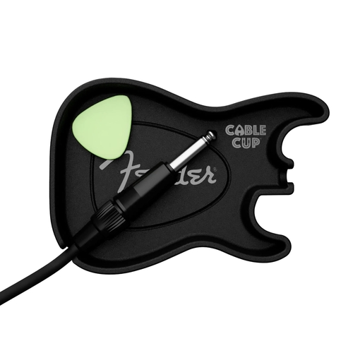 מחזיק לכבלים בצורת גיטרה CC-BDST-BK SMALL STAGE CABLE CUP STRAT BODY