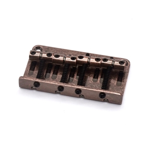 גשר לגיטרה בס 4 מיתרים KD2BA1002AB KD By AxLabs Vintage Style Antique Bronze