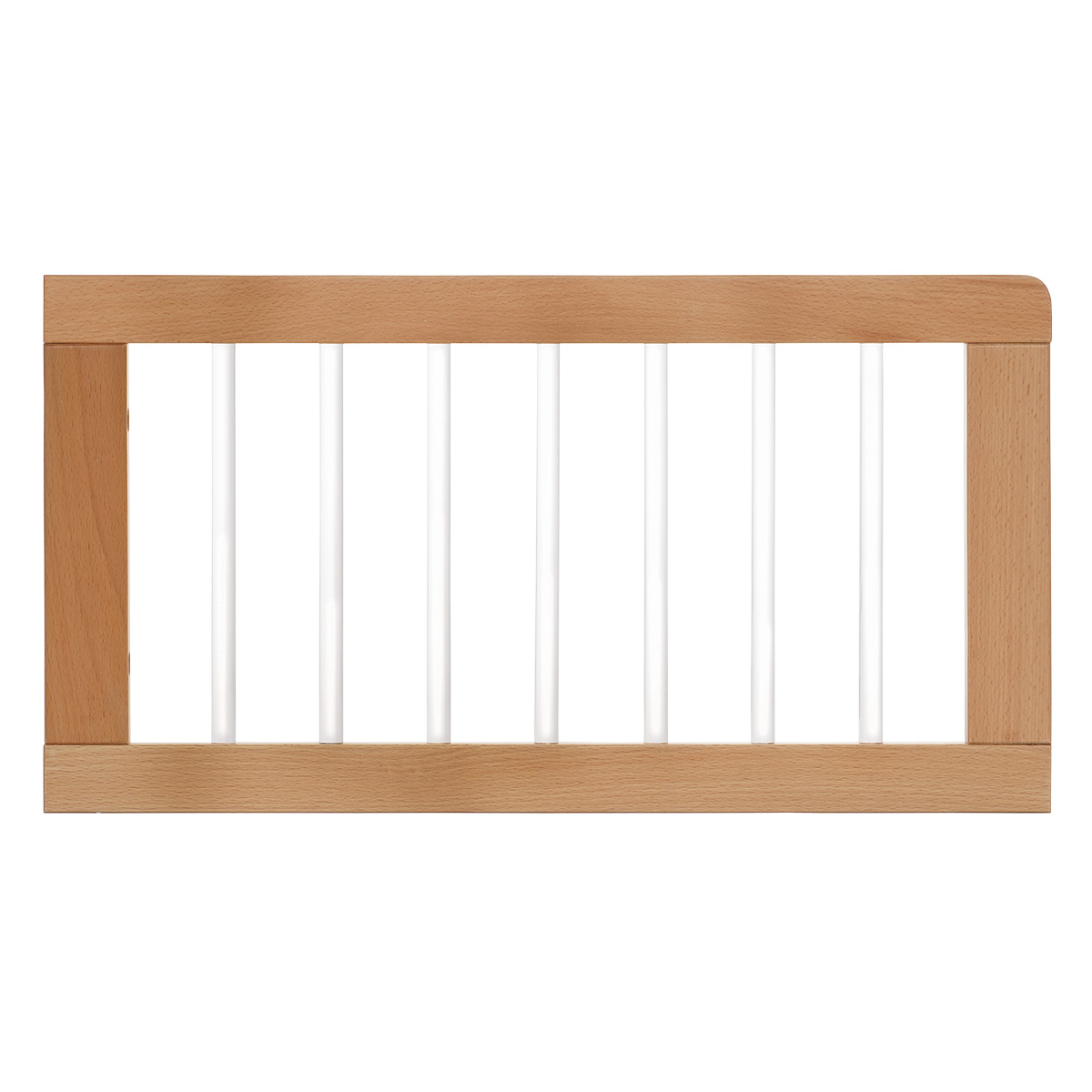 מגן למיטת תינוק דייניז אמנדה לבן/אקריל– Dainy’s Bed Rail Amanda Natural/Acrylic
