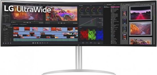 מסך מחשב קעור LG 49'' Curved UltraWide Dual QHD 49WQ95C-W