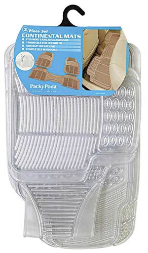 79233 CONTINENTAL, 3Pc RUBBER MATS | Clear