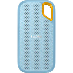 כונן קשיח SanDisk 1TB Extreme Portable SSD V2 (Sky Blue)