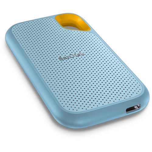 כונן קשיח SanDisk 1TB Extreme Portable SSD V2 (Sky Blue)