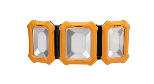 זרקור משולש נטען EVERBRITE E061084 3000LM