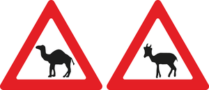 תמרור 146 בעלי חיים