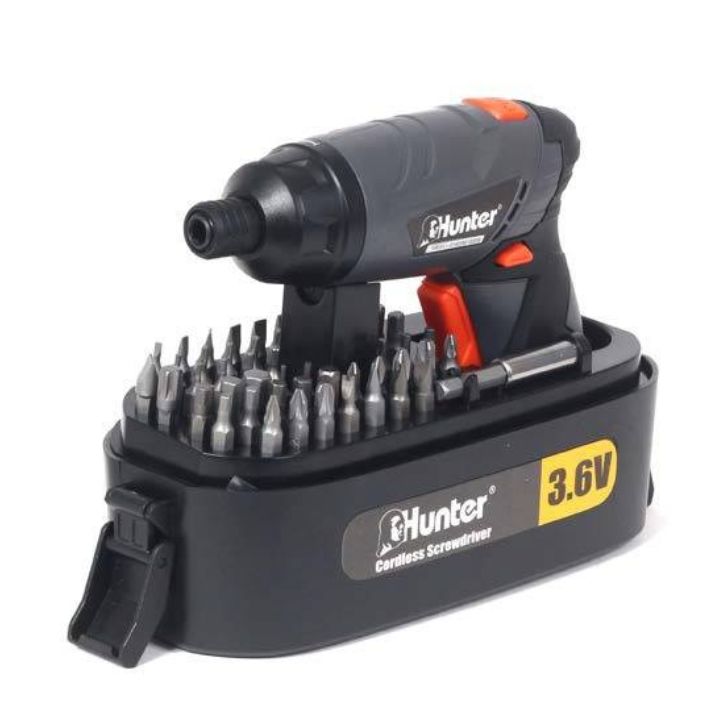 מברגה מיני 3.6V+ביטים הנטר