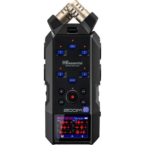 מקליט אודיו דיגיטלי Zoom H6essential