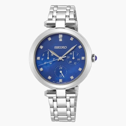 שעון SEIKO לאישה משובץ יהלומים 