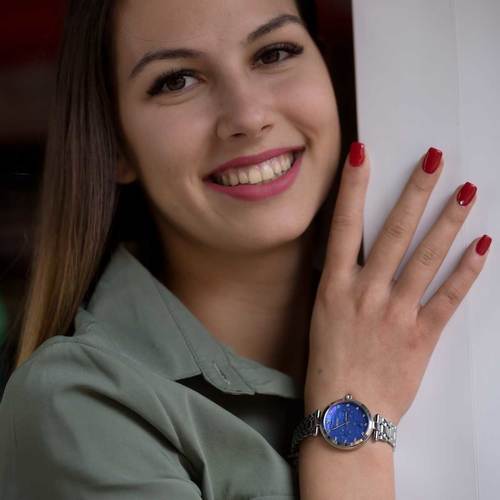 שעון SEIKO לאישה משובץ יהלומים 