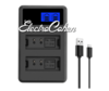 מטען USB כפול לסוללות CANON LP-E10 LP E10 LPE10