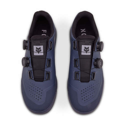 נעלי רכיבה פוקס לקליטים כחול כהה - FOX UNION BOA SHOE V24 