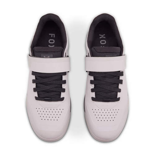 נעלי רכיבה פוקס לקליטים לבן וינטג' - FOX UNION CLIPLESS SHOE V24 