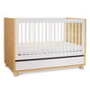מיטת תינוק דייניז קורי לבן/עץ – Dainy’s Corry™ Baby Bed White/Wood 130×70 cm