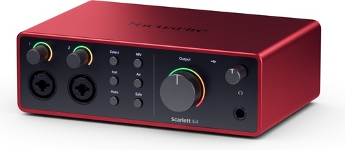  Focusrite כרטיס קול Scarlett 4i4 4th Gen