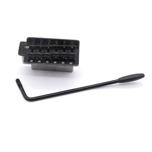גשר לגיטרה 6 ברגים KD2BG1001BK KD By AxLabs 6-Screw Tremolo With Block Saddles Black