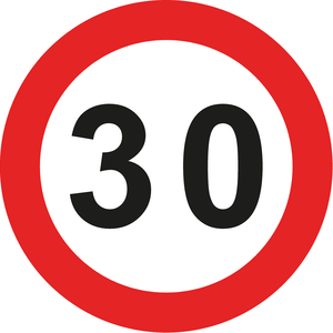 תמרור 426 מהירות מיוחדת