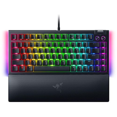 מקלדת גיימינג מכנית Razer Blackwidow V4 75% Hot Swappable