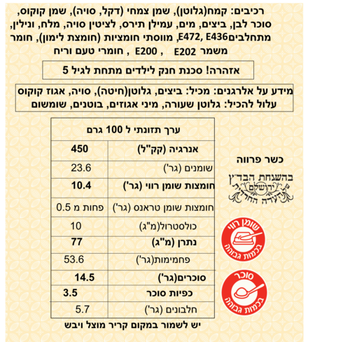 טרטלטים מתוקים עגולים 3 ס