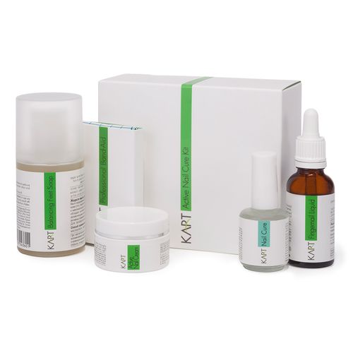 ערכה מקצועית לטיפול בפטרת
 Active Nail Cure Kit