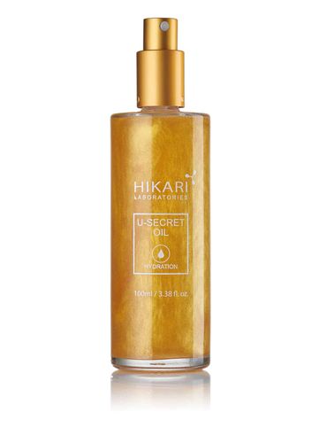 U-SECRET OIL - שמן טיפולי לעור יבש, מעניק לחות והזנה. מכיל מולקולת N.