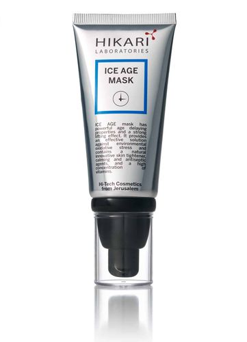 ICE AGE MASK - מסכה מקררת עם אפקט משולש: אנטי אייגינג, מתיחה והרגעה