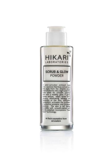SCRUB & GLOW POWDER - פילינג בטכנולוגיה חדשנית לחידוש מרקם העור והקניית זוהר
