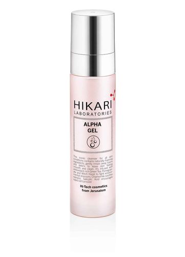 ALPHA GEL - ג'ל ניקוי מרענן מעקב הזדקנות ומחדש את מרקם העור