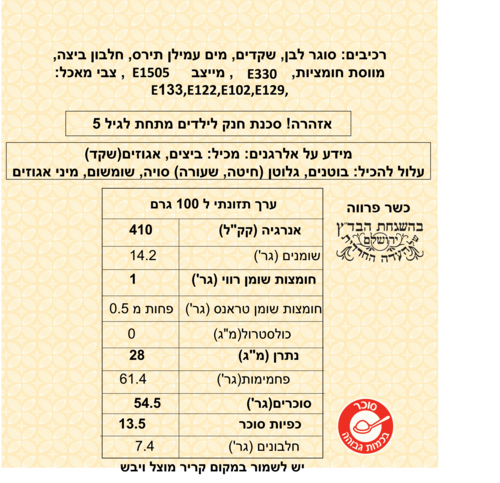 מקרונים אפויים למילוי 24 יחידות במגש - צהוב