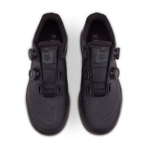נעלי רכיבה פוקס פלאט שחור - FOX UNION FLAT BOA SHOE V24