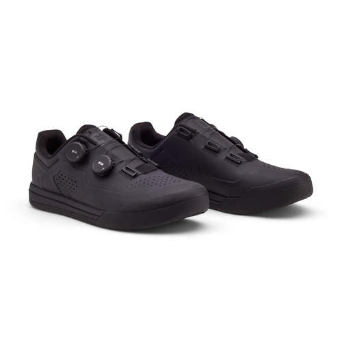 נעלי רכיבה פוקס פלאט שחור - FOX UNION FLAT BOA SHOE V24