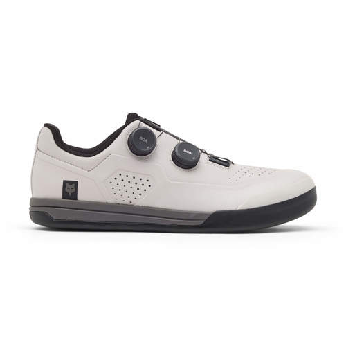 נעלי רכיבה פוקס לבן וינטג' - FOX UNION FLAT BOA SHOE V24