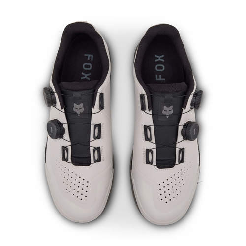 נעלי רכיבה פוקס לבן וינטג' - FOX UNION FLAT BOA SHOE V24
