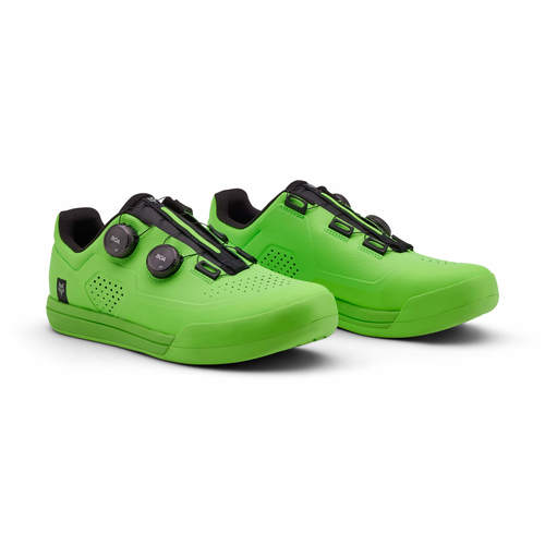 נעלי רכיבה פוקס לקליטים ירוק - FOX UNION BOA SHOE V24 50YR