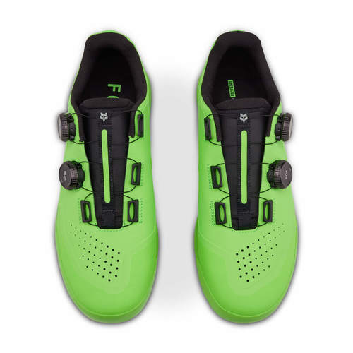 נעלי רכיבה פוקס לקליטים ירוק - FOX UNION BOA SHOE V24 50YR
