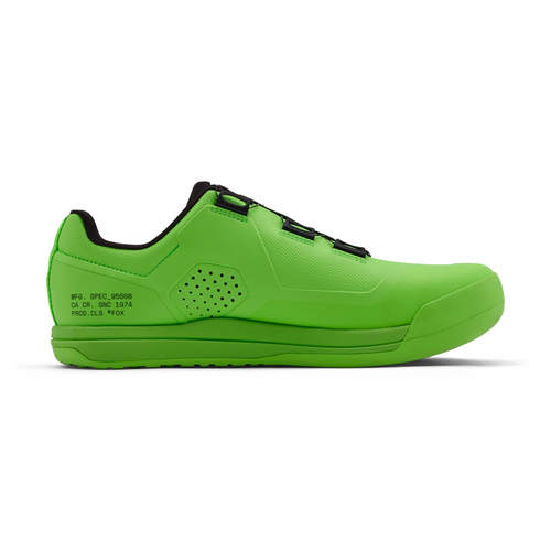 נעלי רכיבה פוקס לקליטים ירוק - FOX UNION BOA SHOE V24 50YR
