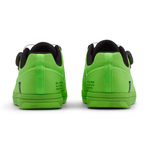 נעלי רכיבה פוקס לקליטים ירוק - FOX UNION BOA SHOE V24 50YR