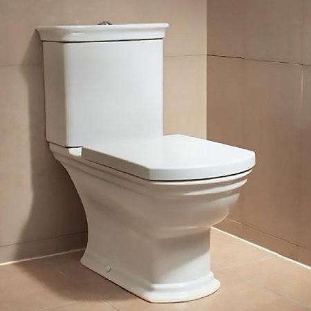אסלה מונובלוק Vitra Serenada 9722B003-7203 ומושב מיקרוליפט
