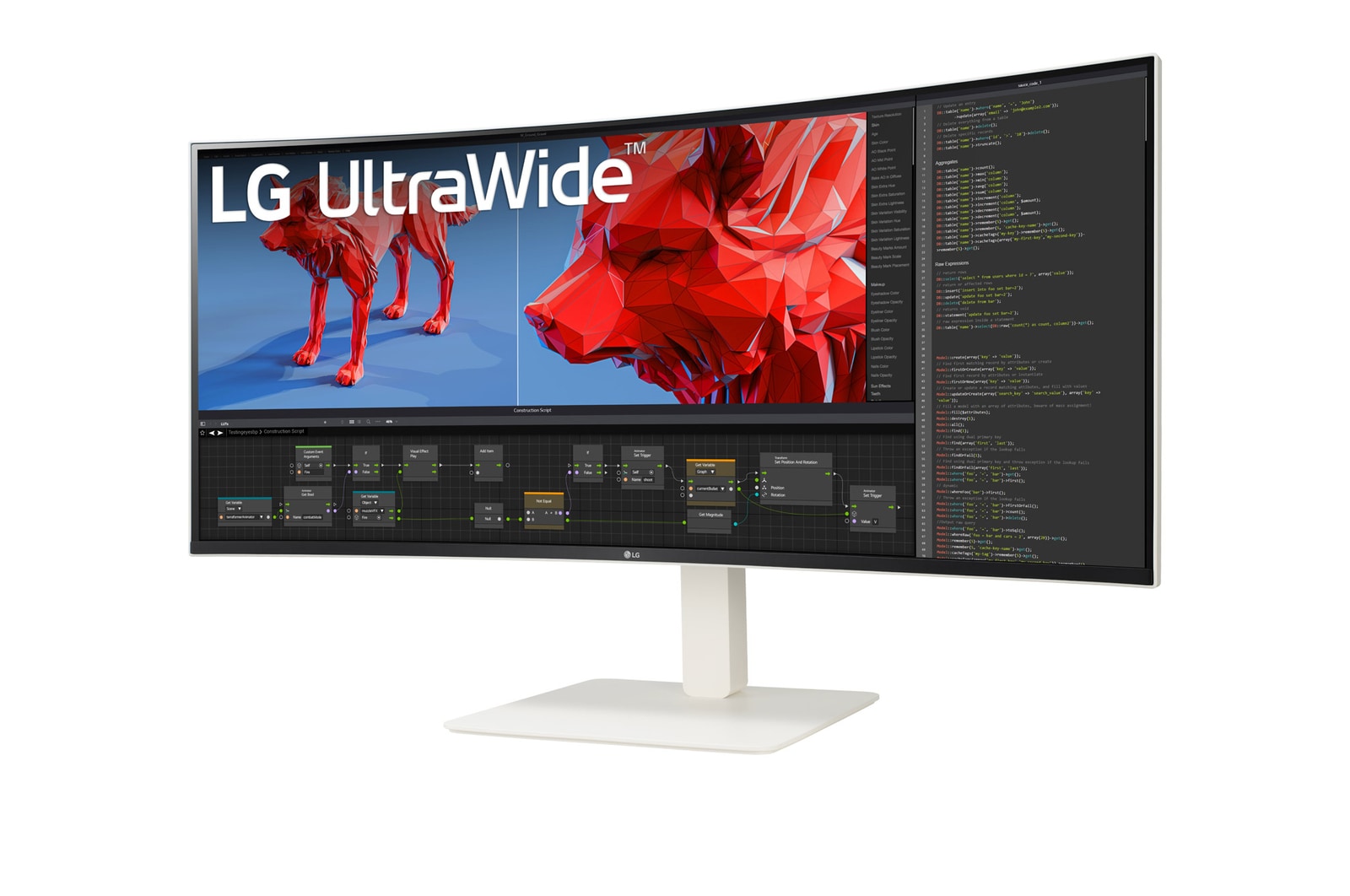 מסך מחשב LG UltraGear 38WR85QC-W QHD