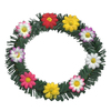 זר פרחים מרהיב לראש לשבועות