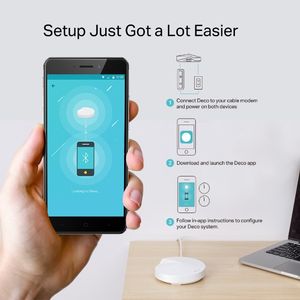 זוג מגדלי טווח TP-Link Deco M5 MESH 2-Pack