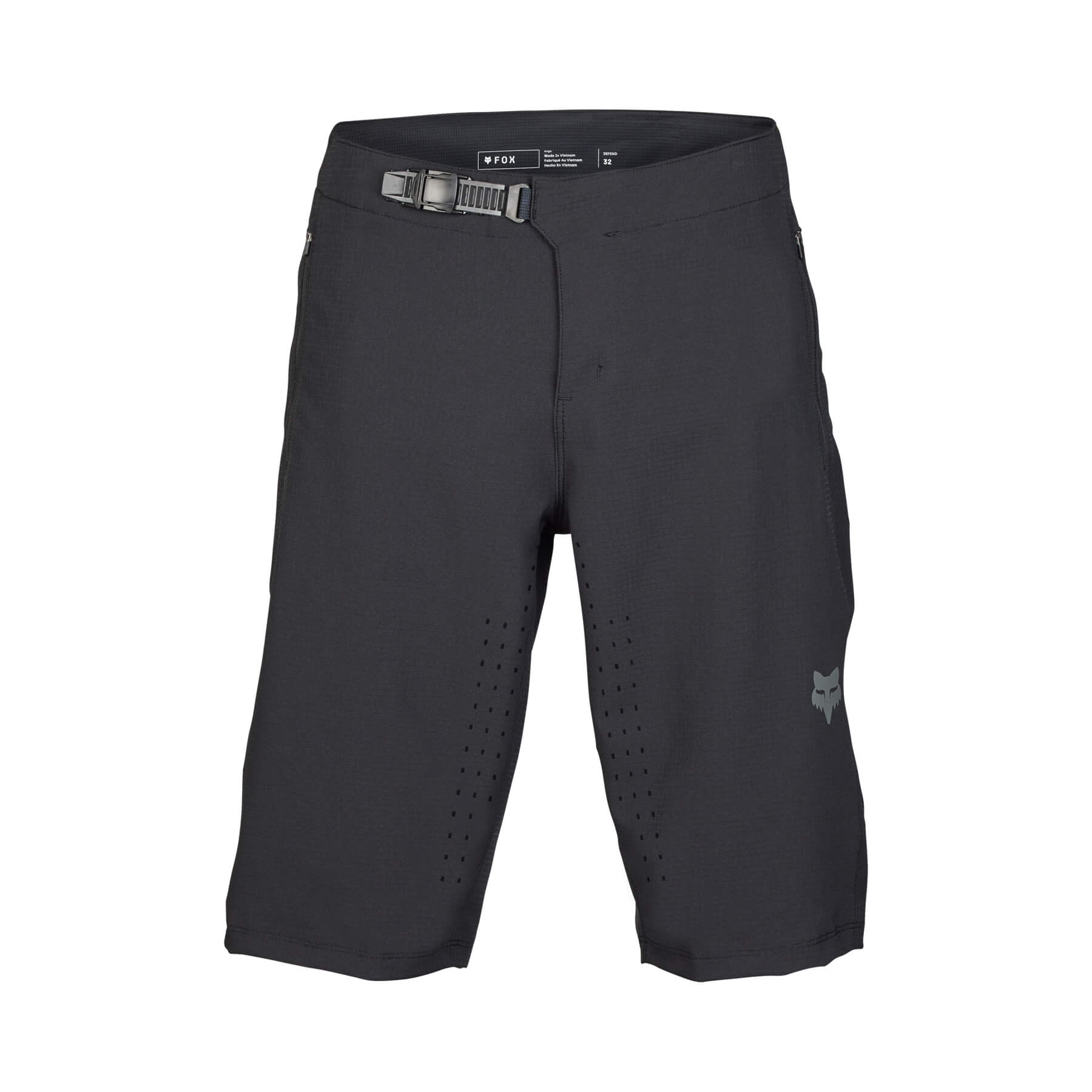 מכנס רכיבה קצר פוקס שחור - FOX RACING DEFEND SHORTS V24