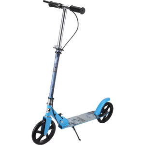 קורקינט גדול כולל מעצור יד (גלגל 200 מ"מ ) כחול SKATER CLASSIC SCOOTER PRO