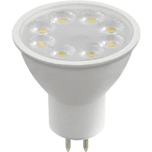 נורת LED CW דקרויקה Eurolux 7W 230V GU5.3 LED Bulb גוון אור 6000K יורולוקס