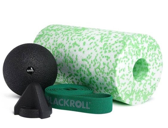 ערכת מוצרי עיסוי לכאבי גב BlackRoll Back Box