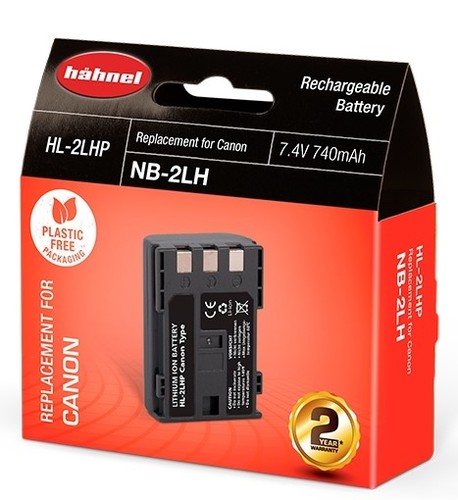 סוללה חליפית למצלמה Canon NB-2L Hahnel